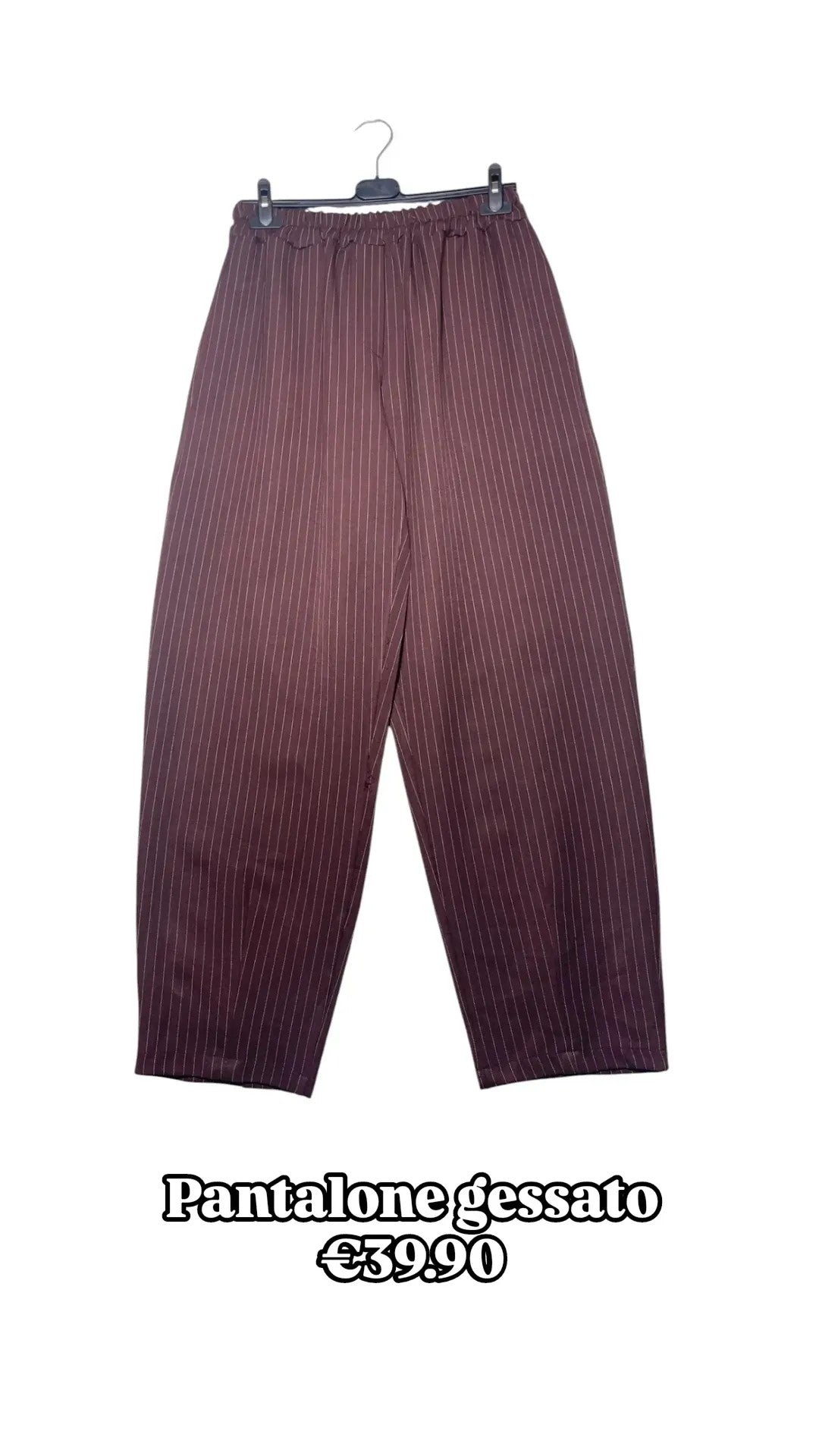 Pantalone gessato