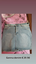Minigonna jeans