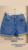 Short con punti luce