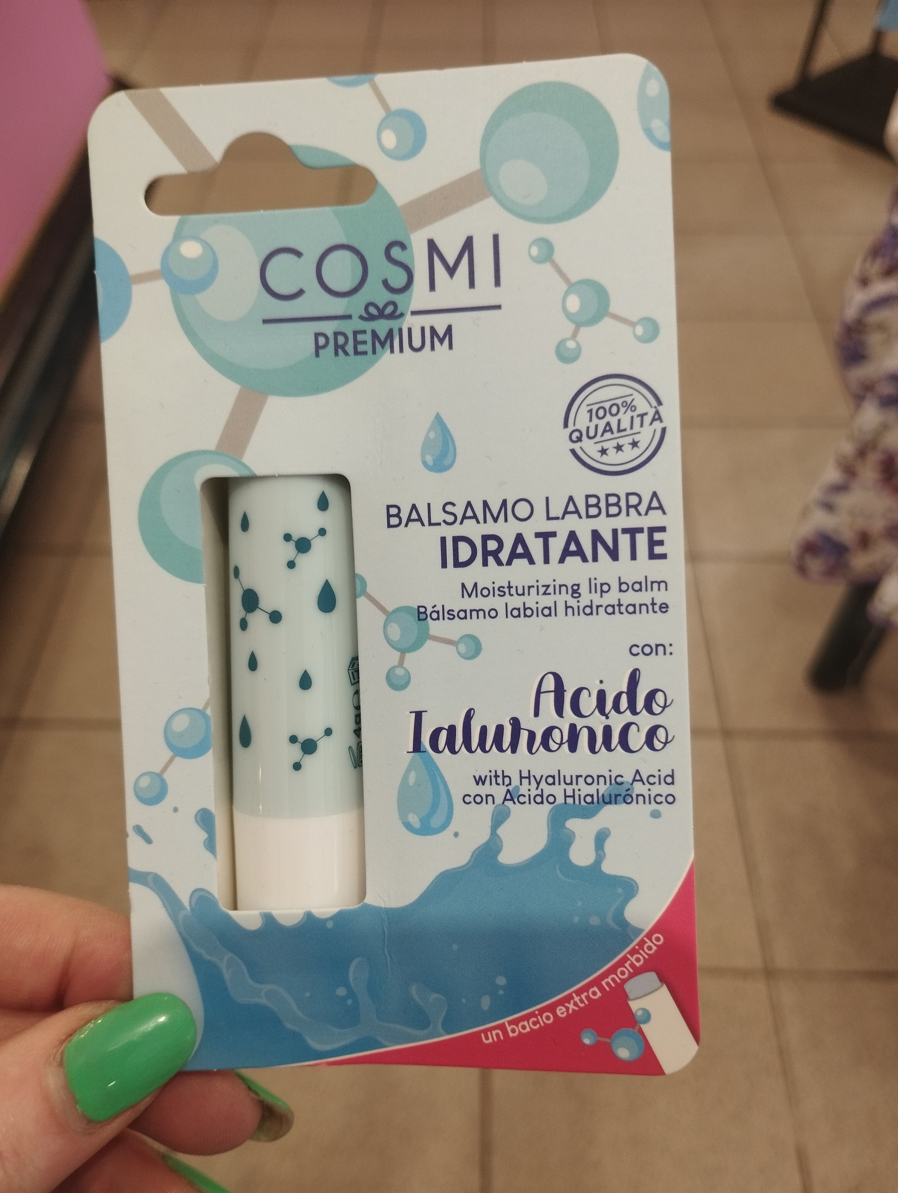 Balsamo labbra idratante vari gusti