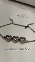 Bracciale cuori