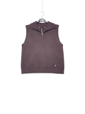 Gilet collo con zip