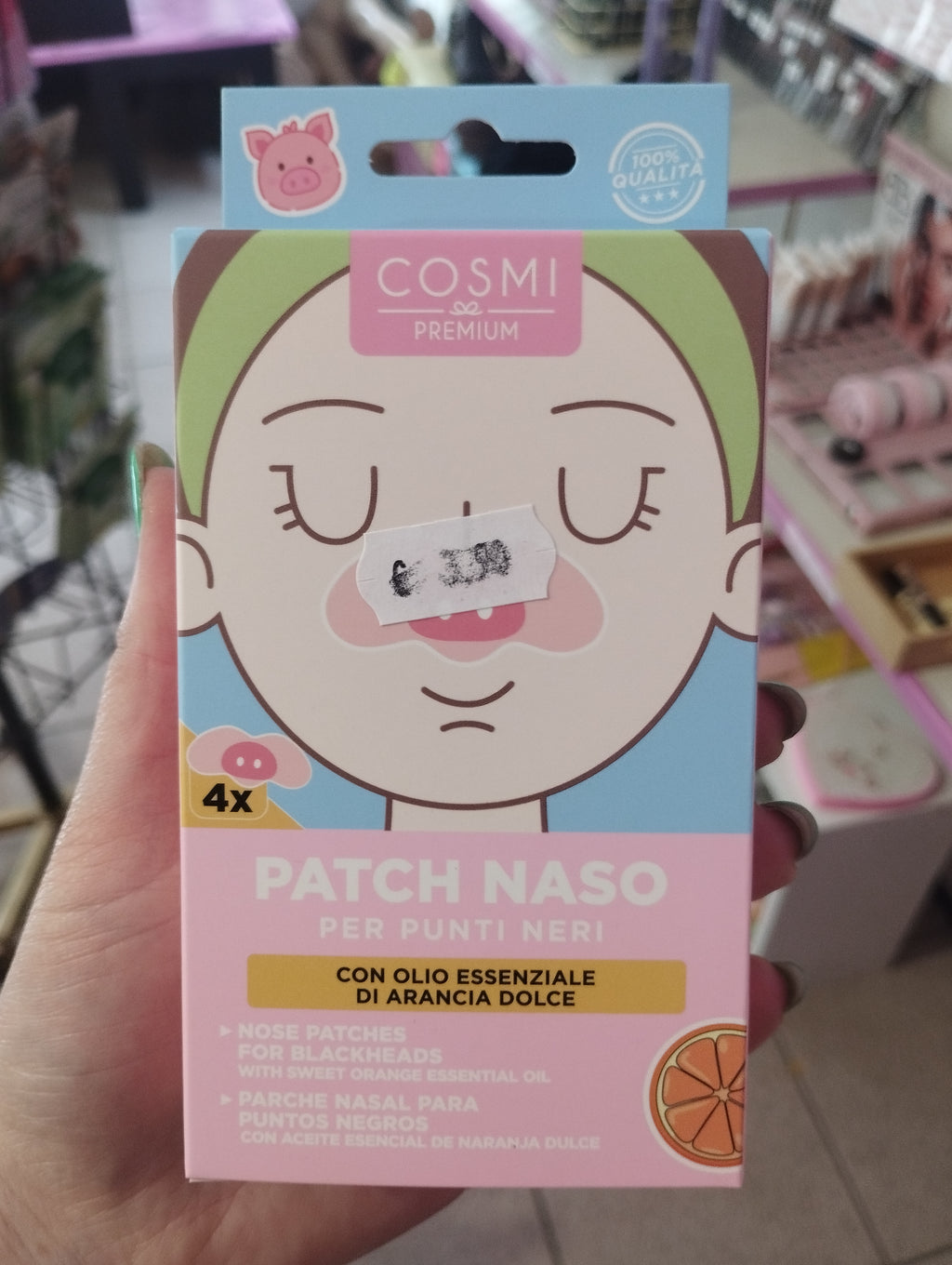 Pack 4 pezzi patch naso