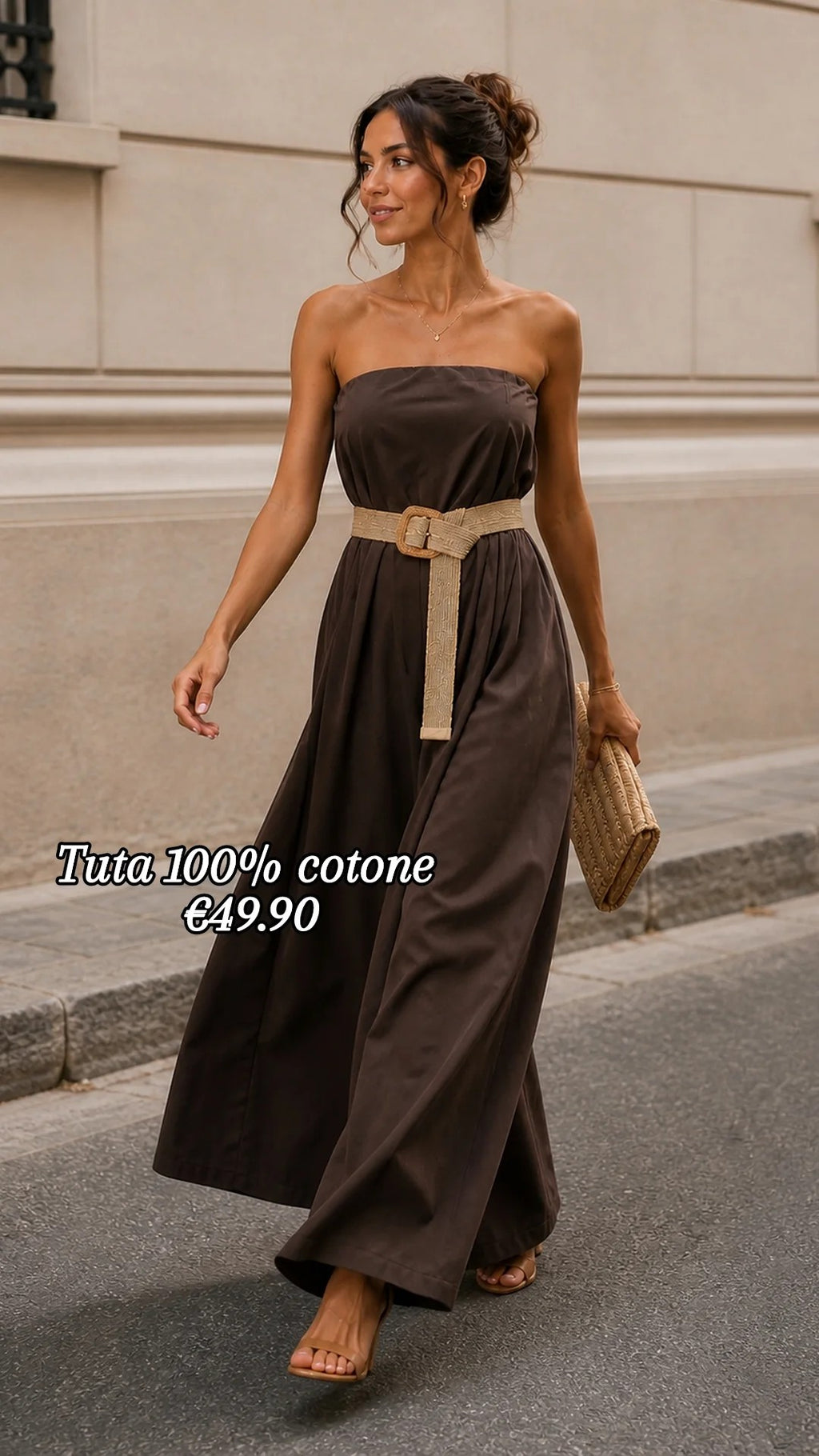 Tuta 100% cotone