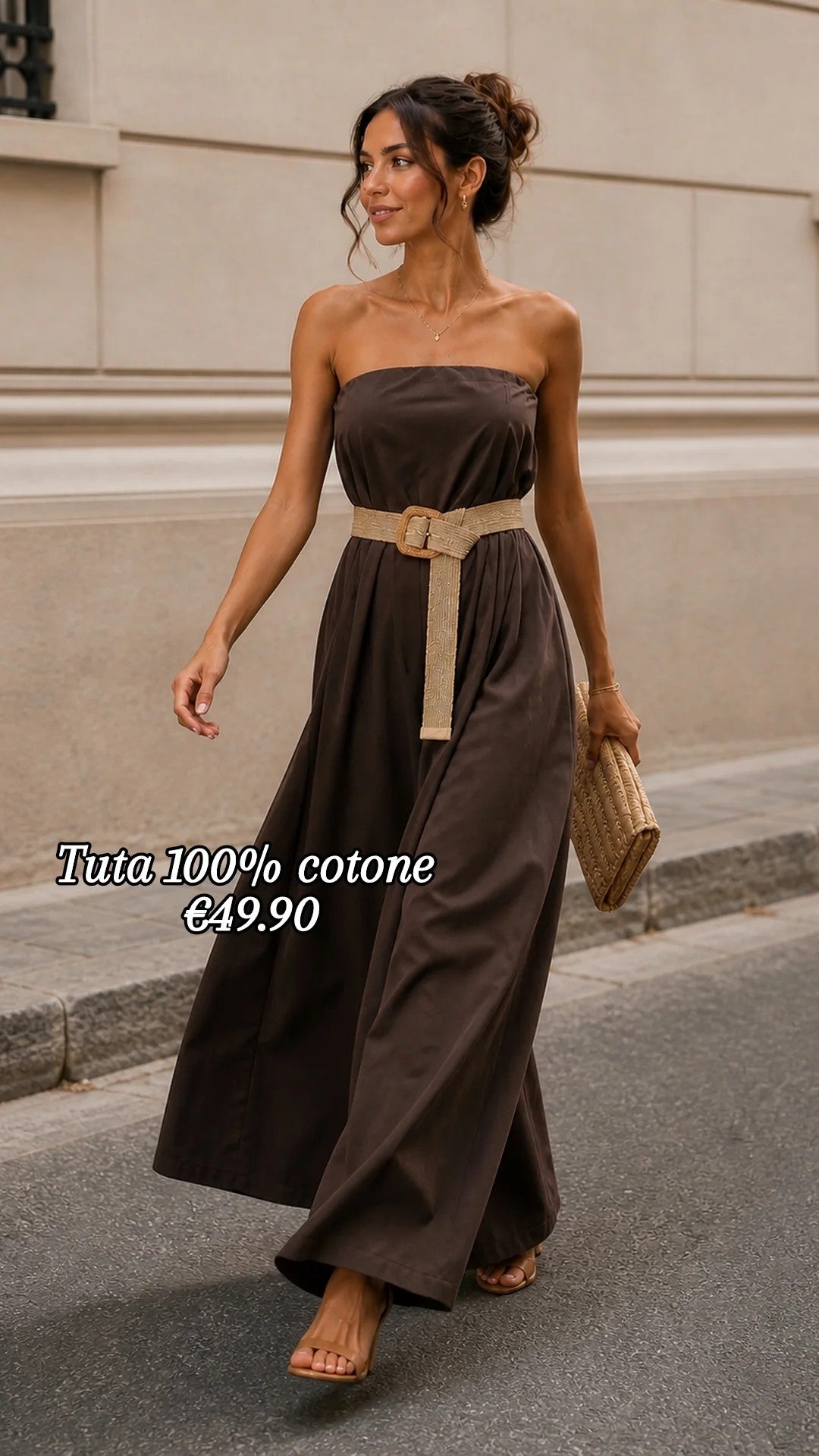 Tuta 100% cotone