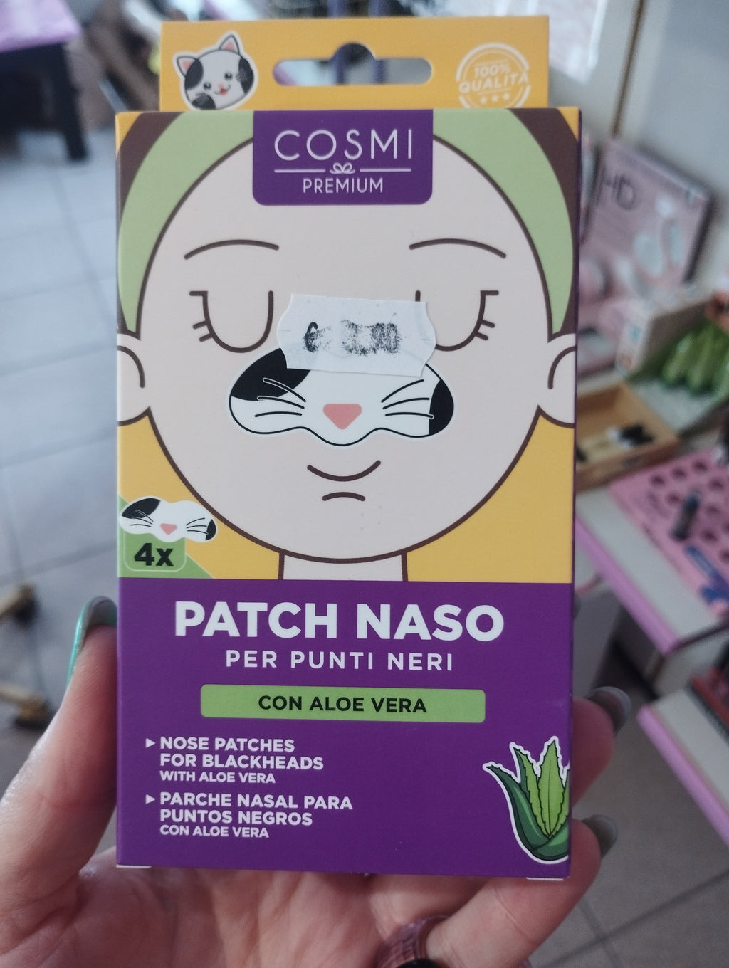 Pack 4 pezzi patch naso